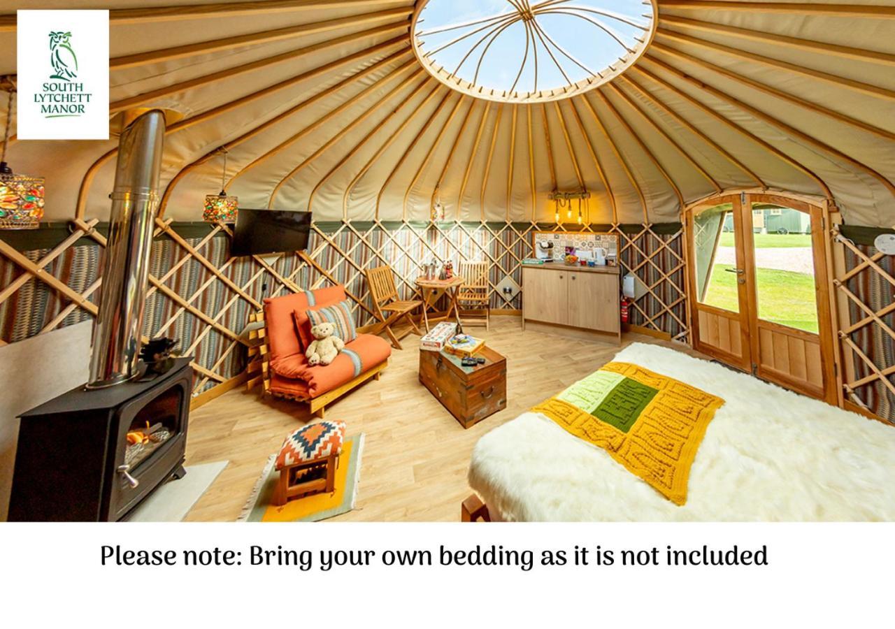 Hotel Glamping At South Lytchett Manor Poole Zewnętrze zdjęcie